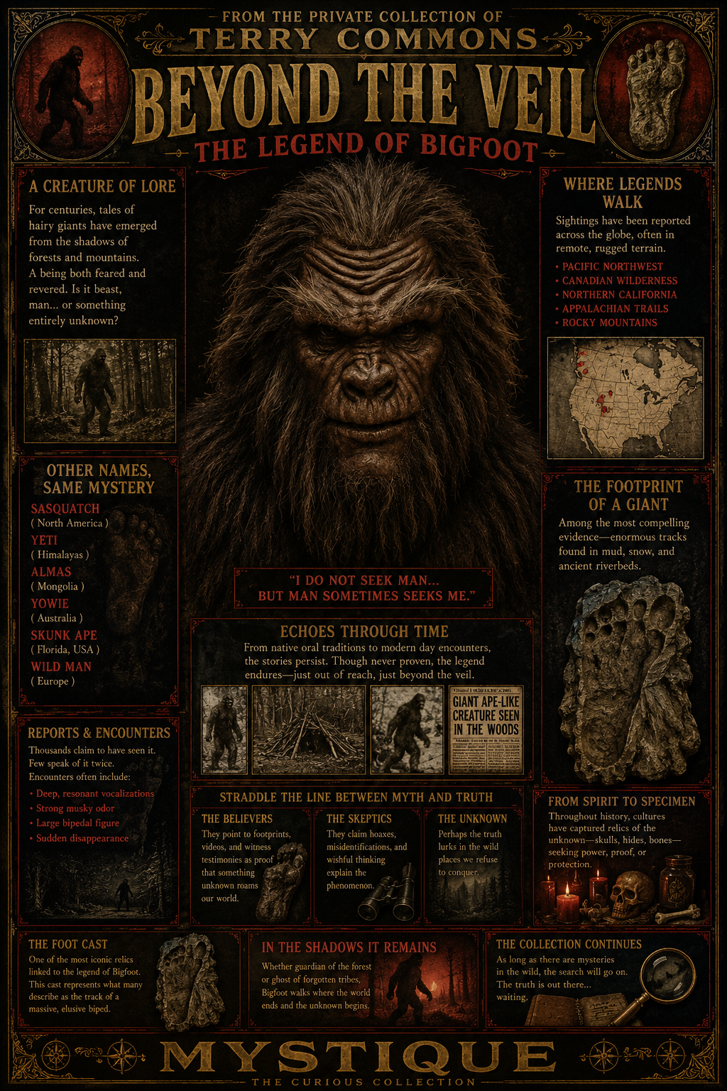 Beyond the Veil — The Legend of Bigfoot