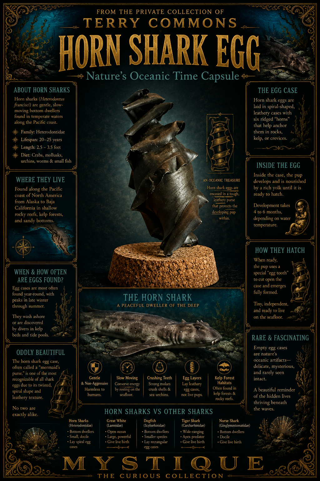 Horn Shark Egg