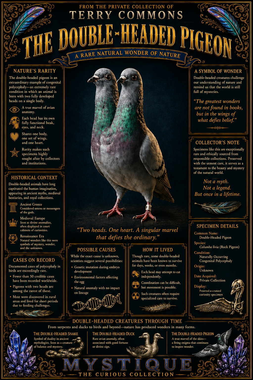 The Double-Headed Pigeon