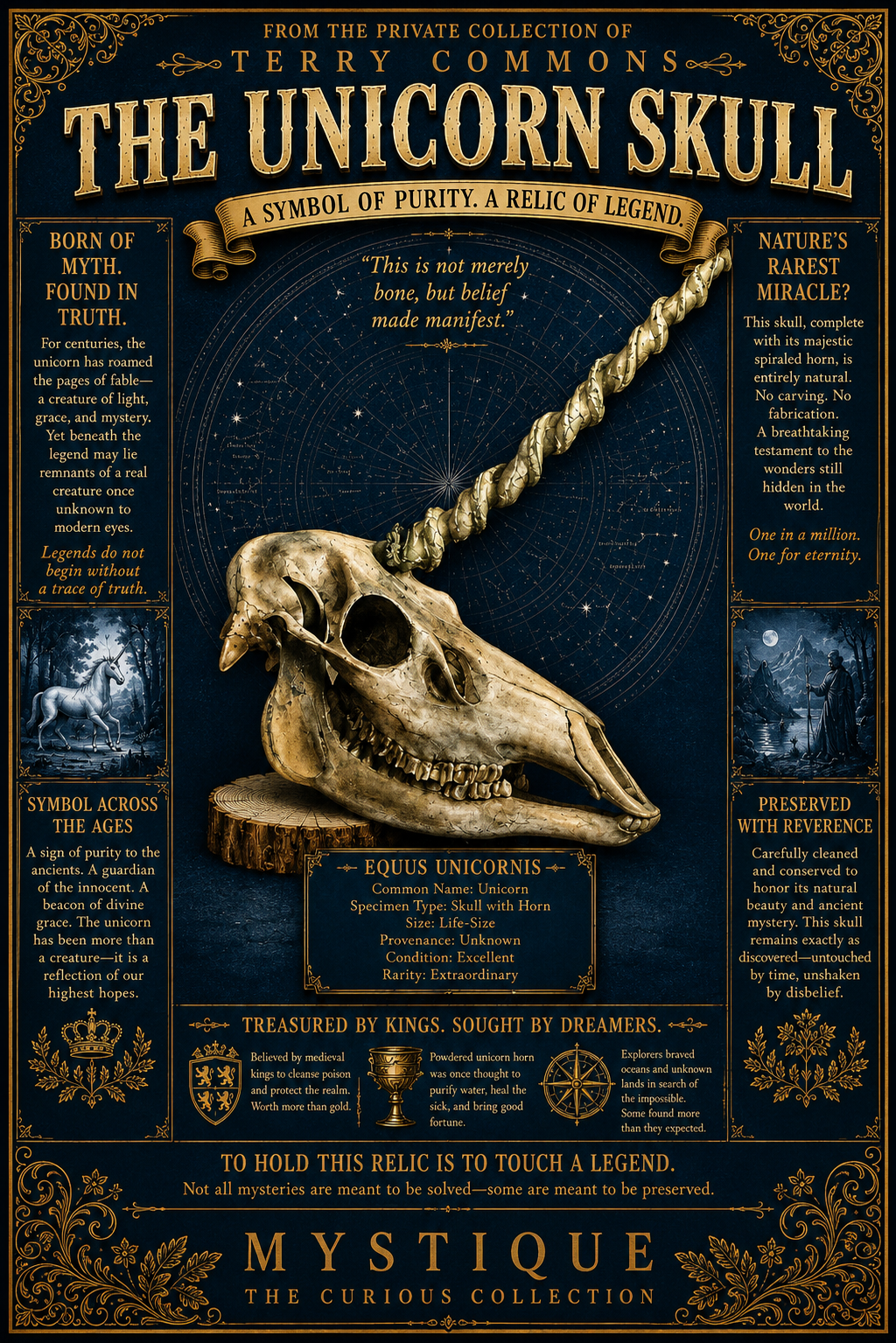 The Unicorn Skull