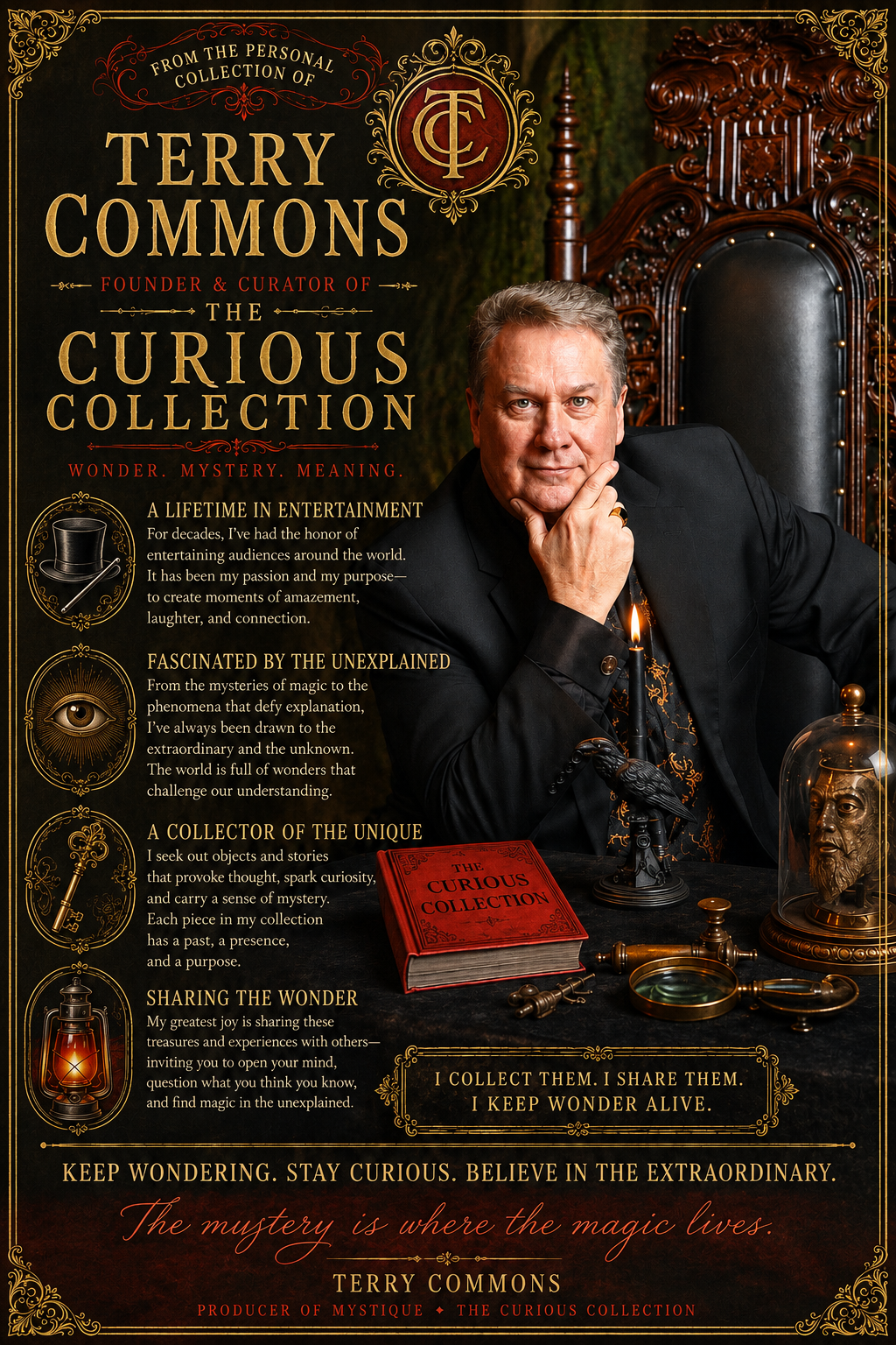 Terry Commons — Founder & Curator of The Curious Collection